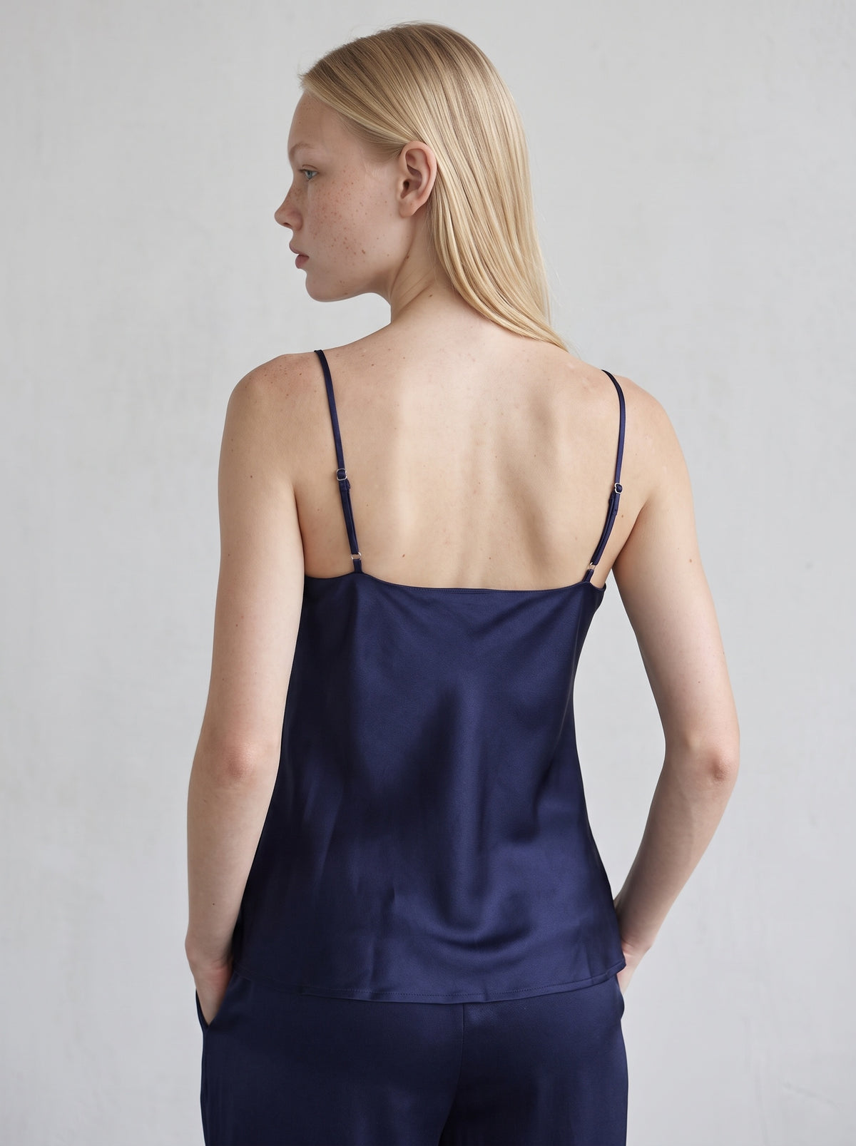 Satin slip camisole