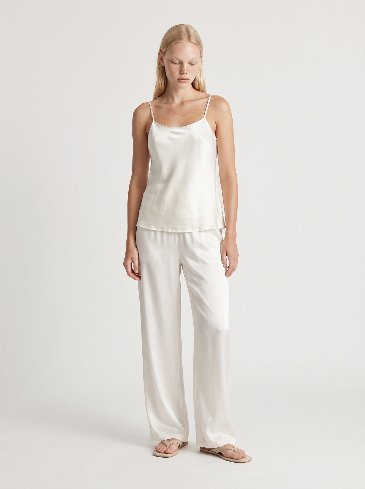 Satin slip camisole