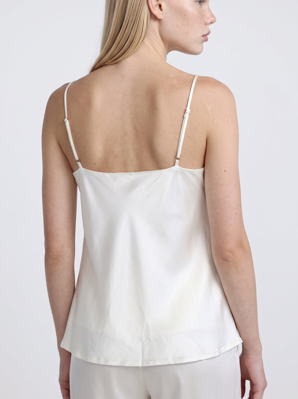 Satin slip camisole