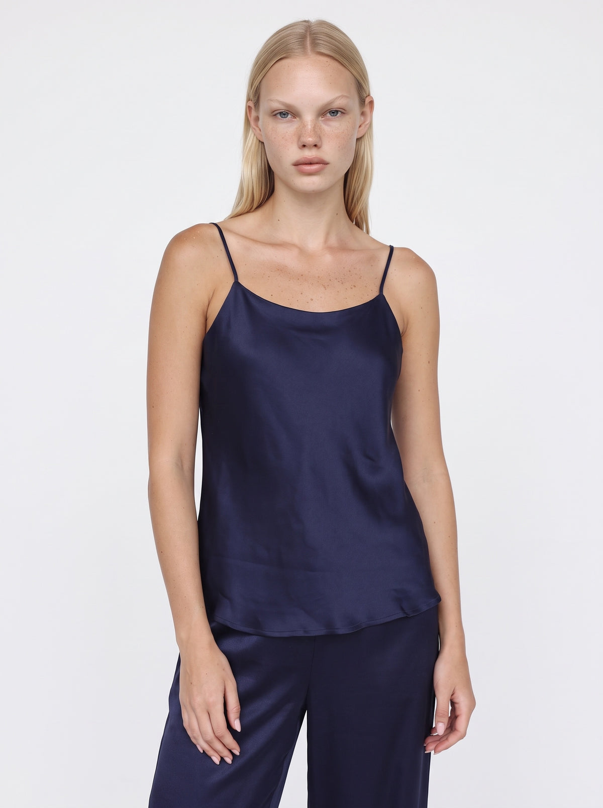 Satin slip camisole
