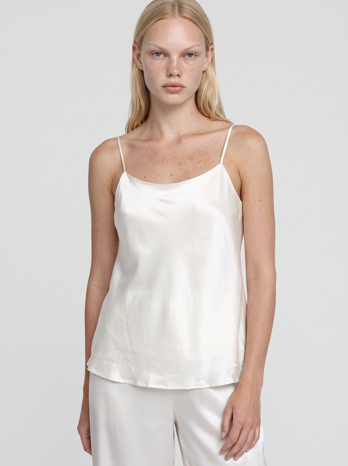 Satin slip camisole
